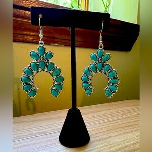 Southwestern Squash Blossom Earrings